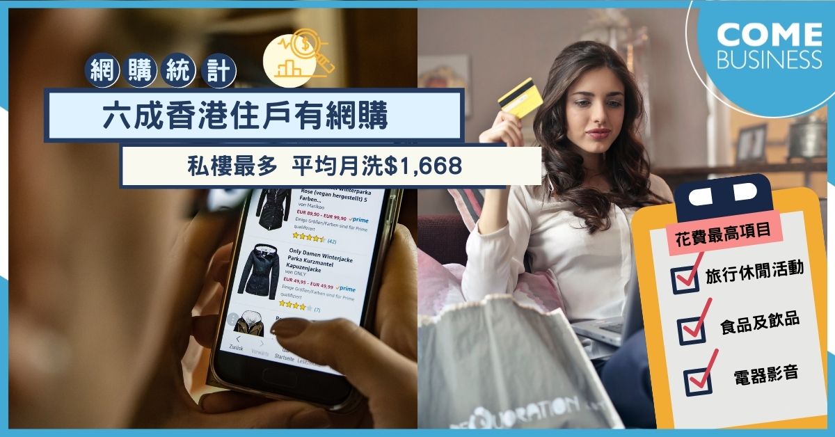 香港住戶網購習慣